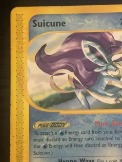 2002 Pokemon TCG Black Star Promo #53 Suicune Pokemon 4Ever Movie Promo LP/MP - Image 2