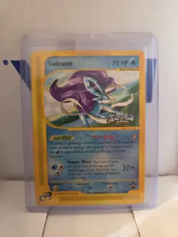 2002 Pokemon TCG Black Star Promo #53 Suicune Pokemon 4Ever Movie Promo LP/MP - Image 2
