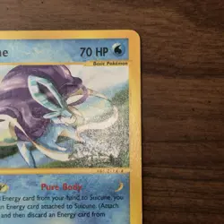 2002 Pokemon Suicune Black Star Promos 53 Celebi Voice Of The Forest - Image 3