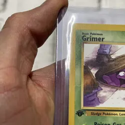 Pokemon TCG - GRIMER 57/82 - Team Rocket (2000) WOTC - LP Pokemon 1st Edition - Image 2