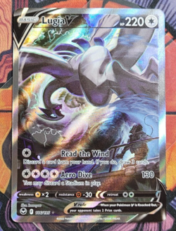 Lugia V 186/195 Alternate Full Art Silver Tempest Pokemon Card TCG English 1 - Image 1