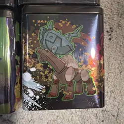 BRAND NEW-Pokemon TCG: Stacking Tins (3 Booster Packs Inside)-Complete Set of 4 - Image 4
