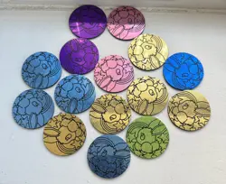 Eevee Prismatic Evolutions Pokemon Coins From Tins - Image 1