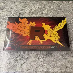 Pokemon TCG Team Rocket’s Moltres ex Ultra Premium Collection UPC Factory Sealed - Image 1