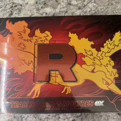 Pokemon TCG Team Rocket’s Moltres ex Ultra Premium Collection UPC Factory Sealed - Image 3