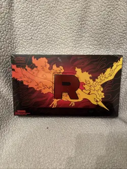 Pokemon TCG Team Rockets Moltres EX Ultra Premium Collection UPC Factory Sealed - Image 1