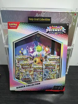 POKEMON TCG SCARLET & VIOLET PRISMATIC EVOLUTIONS BINDER COLLECTION SEALED - Image 1