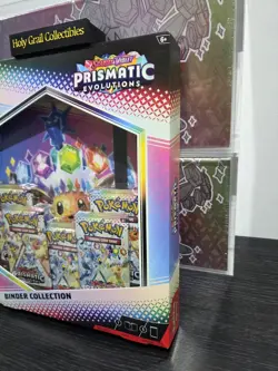 POKEMON TCG SCARLET & VIOLET PRISMATIC EVOLUTIONS BINDER COLLECTION SEALED - Image 2