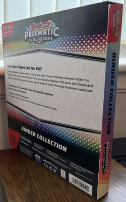 Pokemon TCG: Scarlet & Violet Prismatic Evolutions Binder Collection - New - Image 5