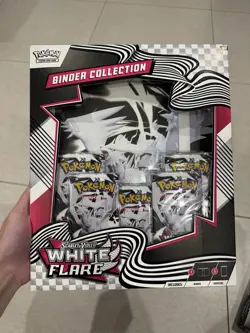 Pokemon TCG White Flare Binder Collection SEALED ✅ IN HAND - Image 1