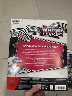 Pokemon TCG White Flare Binder Collection SEALED ✅ IN HAND - Image 2