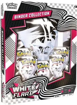 Pokemon TCG White Flare Binder Collection SEALED ✅ IN HAND - Image 3