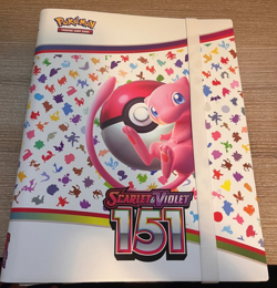 Pokemon TCG: Scarlet And Violet-151 Binder Collection Mew Binder Only -Brand New - Image 1