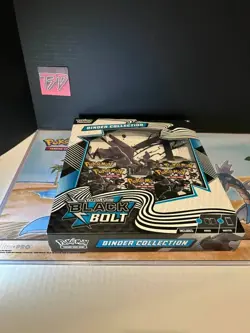 Pokemon TCG Black Bolt Binder Collection Factory Sealed - Image 5