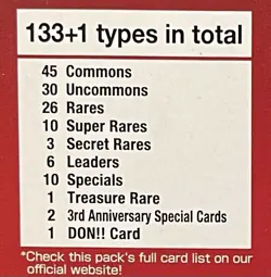 One Piece TCG Lot (7) OP-13 Carrying On His Will and OP-12 Sleeved Booster Pack - Image 5