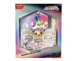 Pokemon TCG SV8.5 Prismatic Evolutions Binder Collection Box Factory Sealed - Image 2