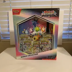 Pokemon TCG SV8.5 Prismatic Evolutions Binder Collection Box Factory Sealed - Image 1