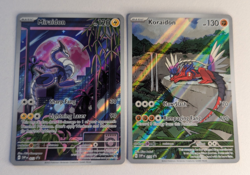 Pokemon TCG Miraidon & Koraidon SVP Black Star Promos SVP #013 & #014 Holos - Image 1