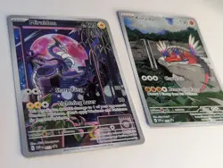 Pokemon TCG Miraidon & Koraidon SVP Black Star Promos SVP #013 & #014 Holos - Image 5