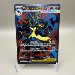 Mega Lucario EX 160/132 Ultra Rare - Mega Evolutions 2025 ME01: Pokemon TCG - NM - Image 1