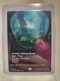 Evendo, Waking Haven (Borderless) (Galaxy Foil) Edge of Eternities Foil - Image 1