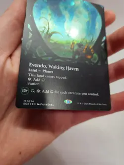Evendo, Waking Haven (Borderless) (Galaxy Foil) Edge of Eternities Foil - Image 4