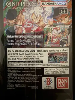 Bandai One Piece CCG Monkey.D.Luffy US Voyage Promo Card P-055- J Strike- 5000 - Image 2