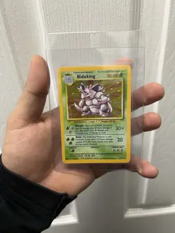 Pokemon TCG Nidoking Base Set Holo Unlimited Rare Card 11/102 - Image 3