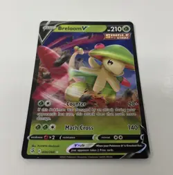 Pokemon TCG Breloom v Fusion Strike Holo Ultra Rare Card 006/264 - Image 3