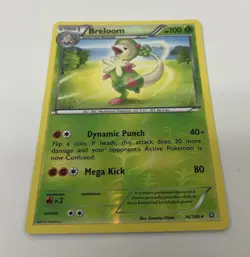 Pokemon TCG Breloom v Fusion Strike Holo Ultra Rare Card 006/264 - Image 4