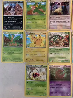 Pokemon Card Lot Basic Rivals Lot of 13 Pikachu - Image 2