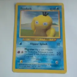 Pokemon Card - Psyduck Neo Destiny 79/105 Common DAMAGED PLD Played *Read* - Image 1