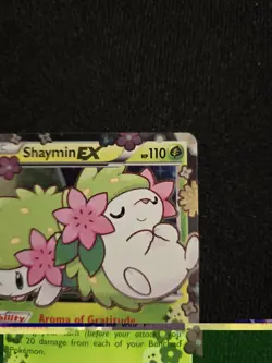 Pokemon TCG Shaymin EX XY148 XY Generations Black Star Promo Holo Card - Image 4