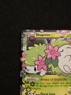 Pokemon TCG Shaymin EX XY148 XY Generations Black Star Promo Holo Card - Image 5