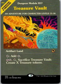 Treasure Vault (Dungeon Module) R Adventures in the Forgotten Realms 358 NM - Image 1