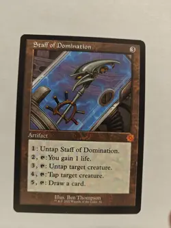 Staff of Domination The Brothers' War: Retro Frame Artifacts Regular - Image 1