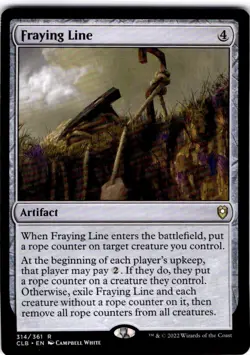 Magic The Gathering Fraying Line Rare #314 - Image 1