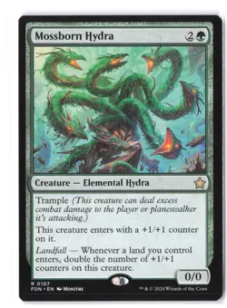 Mossborn Hydra #107 Foundations NM - Image 1