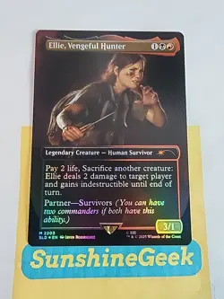 Ellie, Vengeful Hunter (Rainbow Foil) Secret Lair Last Of Us Foil - Image 1