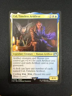 Cid, Timeless Artificer (420) - Final Fantasy (Magic the Gathering) NM - Image 1
