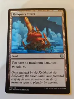 MTG - The Lost Caverns of Ixalan - Reliquary Tower - NM - NF - Image 1