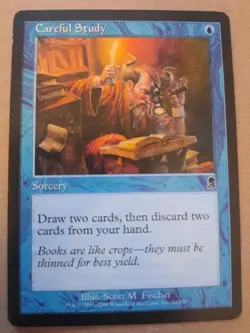 Careful Study ~ Odyssey [ Excellent ] [ Magic MTG ] - Image 1