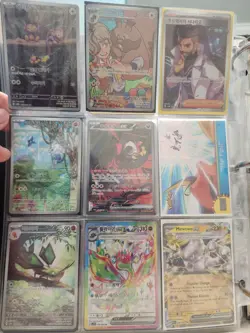 Massive Pokemon Binder Collection Lot Plus A Graded 10 Slab Over 500 Cards - Image 4