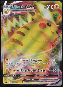 Carte Pokemon Pikachu-VMAX SWSH286 Promo SWSH Francais - Image 1