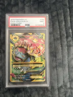 Pokemon XY Evolutions 2016 Mega M Venasaur EX 100/108 Ultra Rare English￼ - Image 1