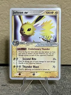 Jolteon EX 109/113 Pokemon TCG World Championship Jun Hasebe LP - Image 1