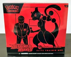 Pokemon Destined Rivals ETB Elite Trainer Box Pokemon Center EXCLUSIVE - Sealed - Image 1