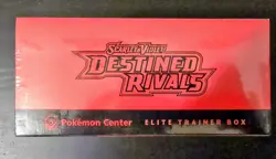 Pokemon Destined Rivals ETB Elite Trainer Box Pokemon Center EXCLUSIVE - Sealed - Image 3