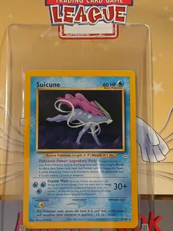 Suicune - Pokemon Neo Revelation 27/64 - Non-Holo - Ungraded (NM) - Image 4