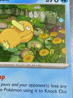 Psyduck 007 Swirl Black Star Promo Mega Evolution Pokemon TCG - NM - Image 2